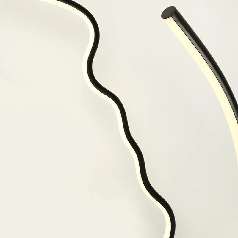 Facial Art Minimalist Floor Lamp