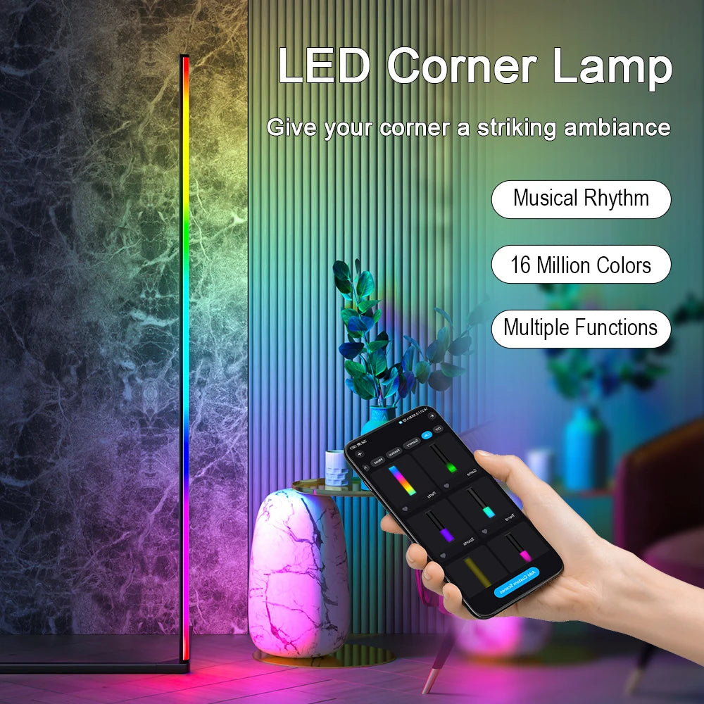 RGB LED floor light