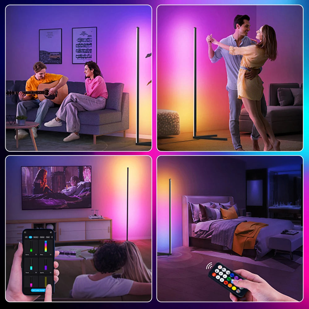 RGB LED floor light