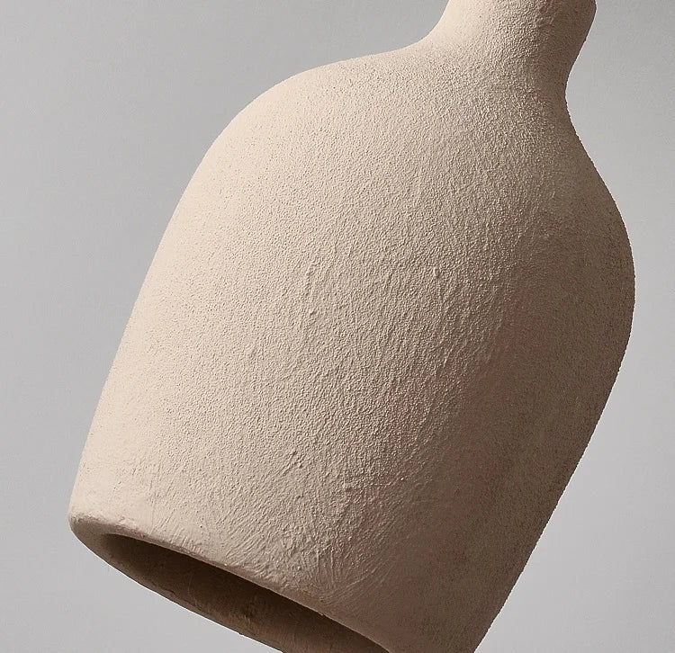 Wabi Sabi Wind Pendant Light Cream Style