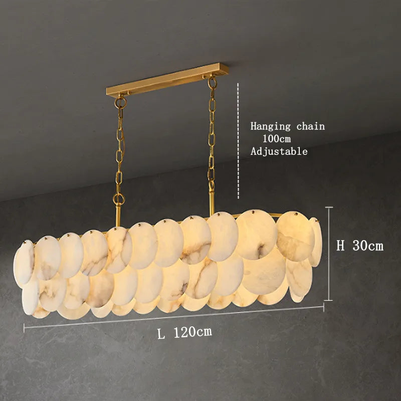 Royal Natural Marble Chandelier