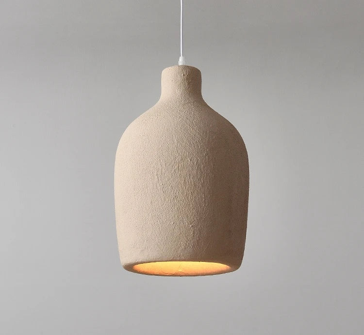 Wabi Sabi Wind Pendant Light Cream Style
