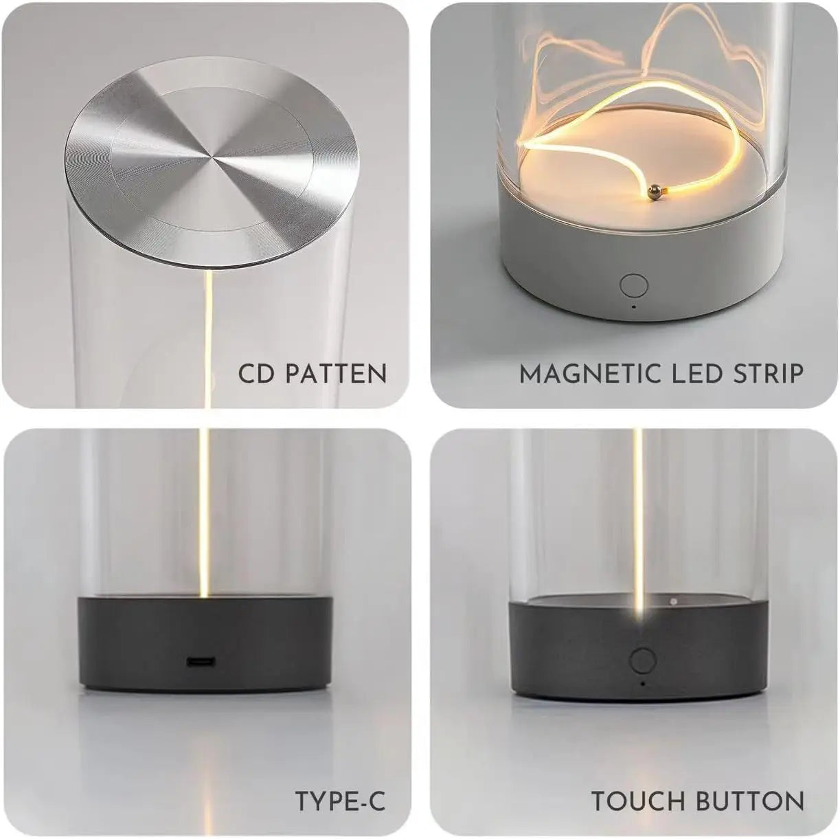 Rechargeable Decoration Magnetic Lamp