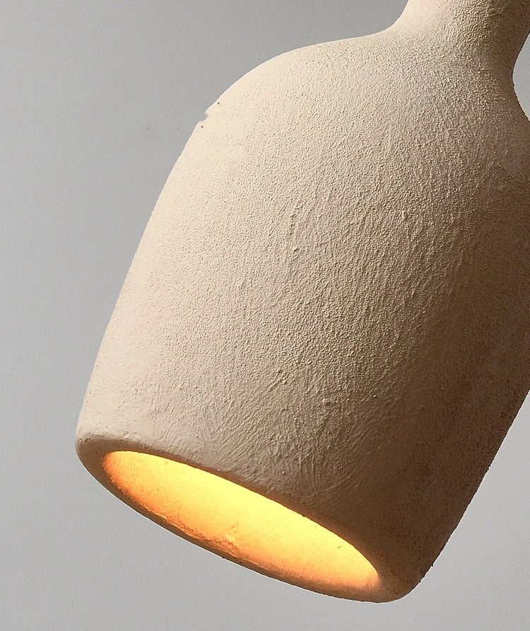 Wabi Sabi Wind Pendant Light Cream Style