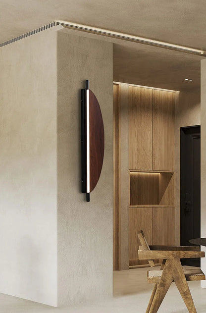 Nordic Japanese Long Strip Wall Lamp