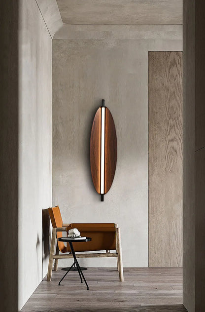 Nordic Japanese Long Strip Wall Lamp