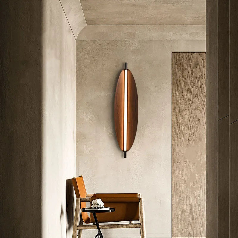 Nordic Japanese Long Strip Wall Lamp