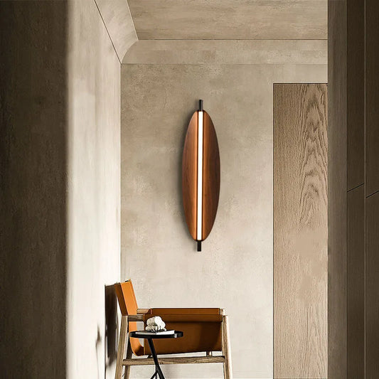 Nordic Japanese Long Strip Wall Lamp
